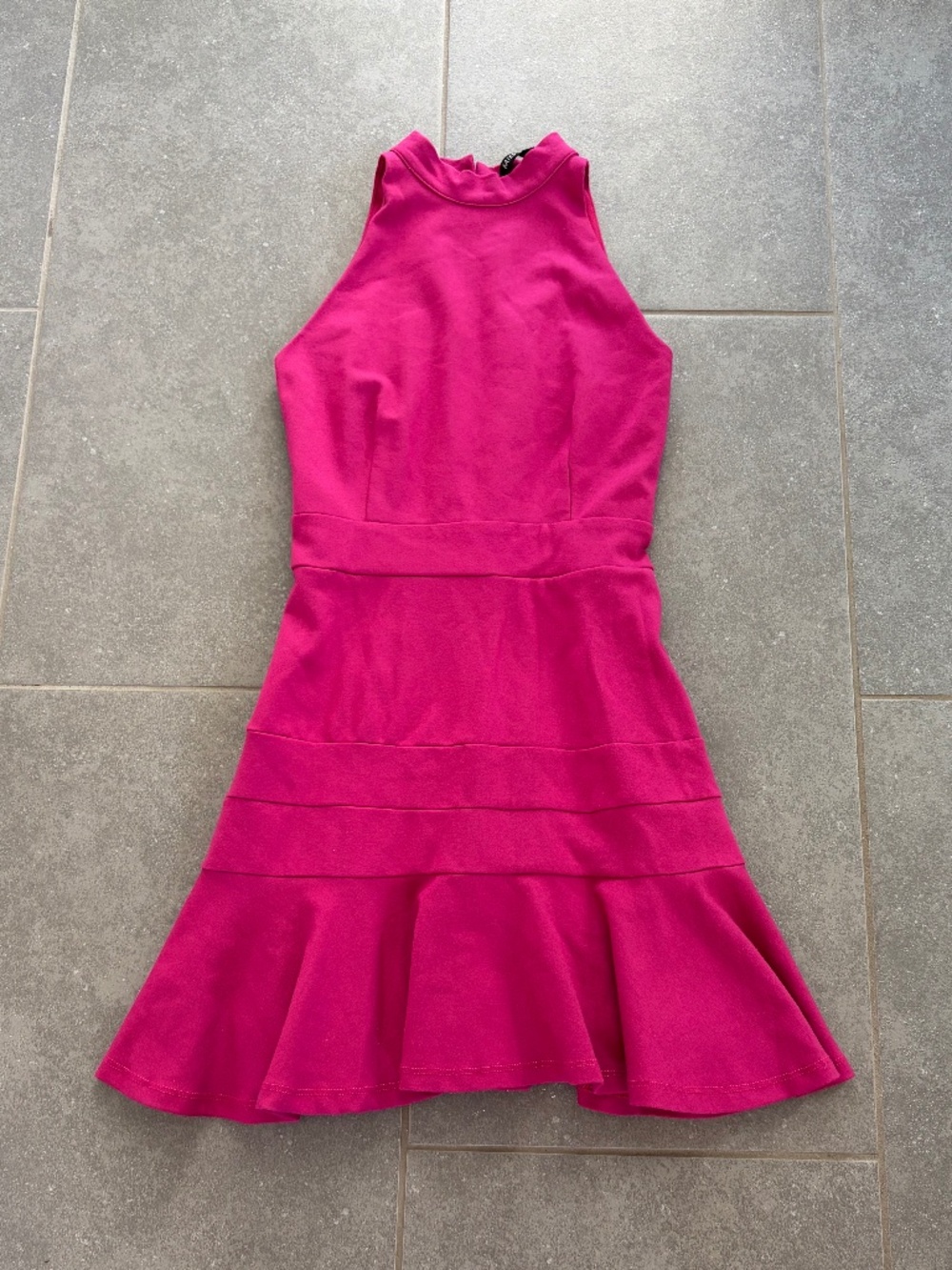 Harriet High Neck Fit & Flare Dress